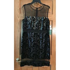 Scarlette Black Dress 16 Sleeveless Black